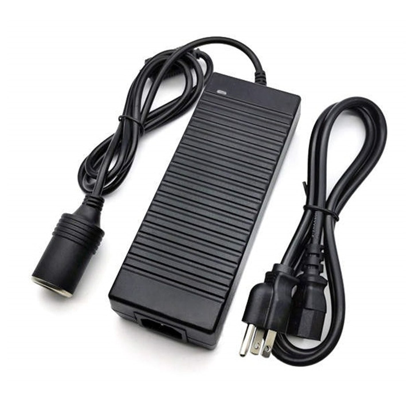 110V Power Supply With 12V Cigarette Lighter Adapter