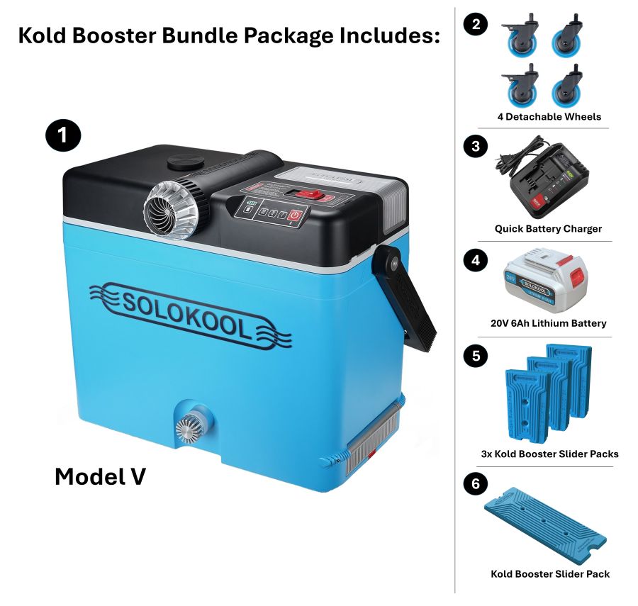 SoloKool Model V, Kold Booster Bundle Package