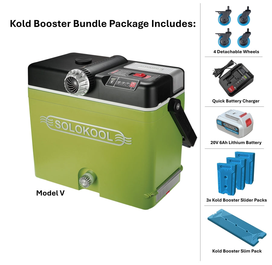 SoloKool Model V, Kold Booster Bundle Package