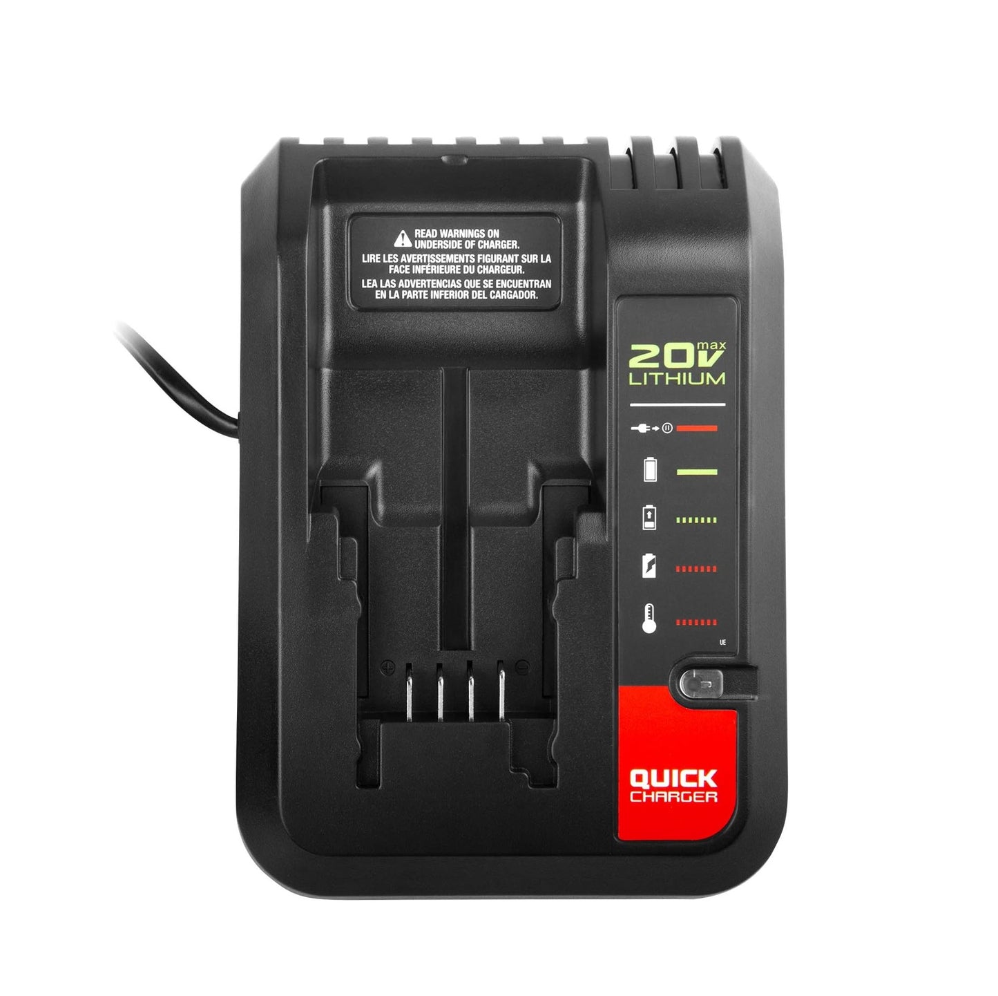 20V Max Li-Ion Battery Quick Charger