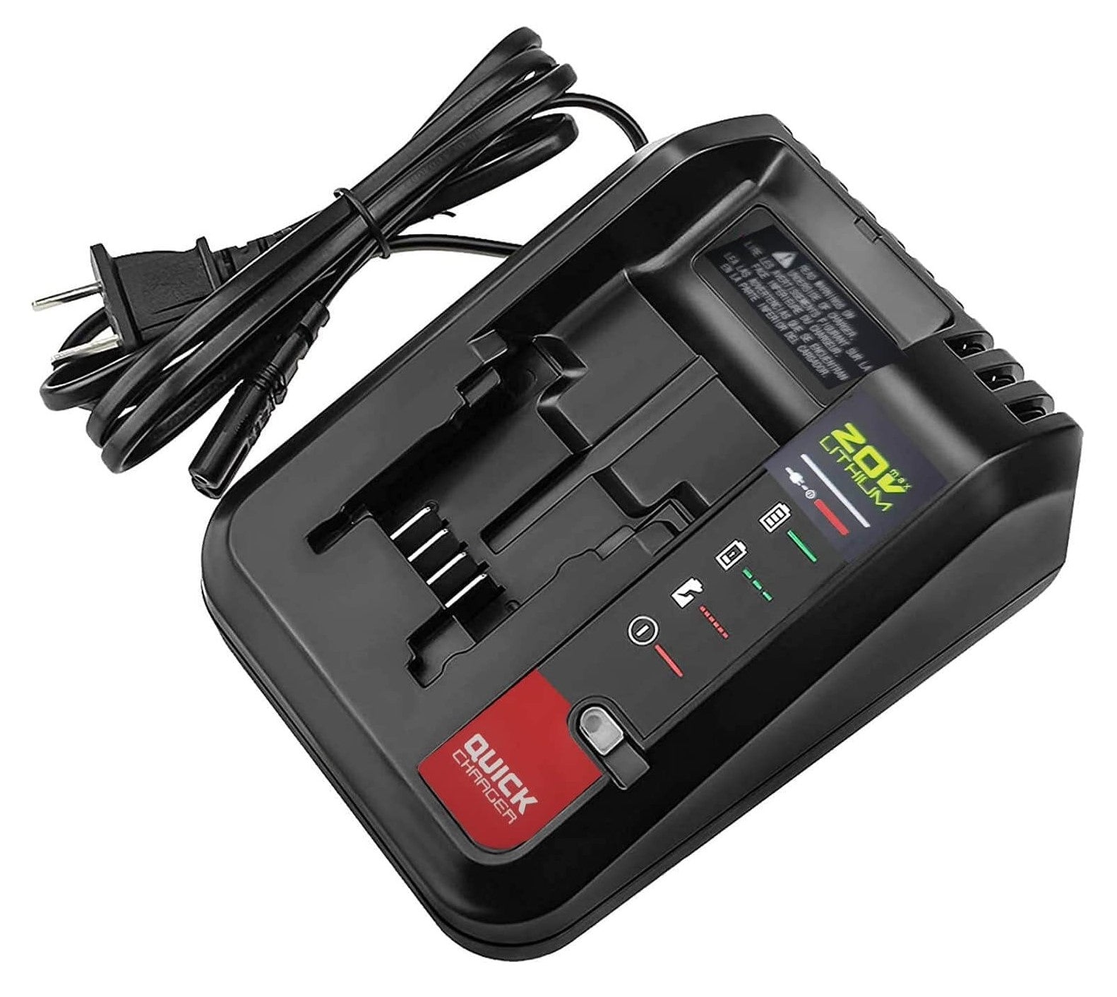 20V Max Li Ion Battery Quick Charger SoloKool